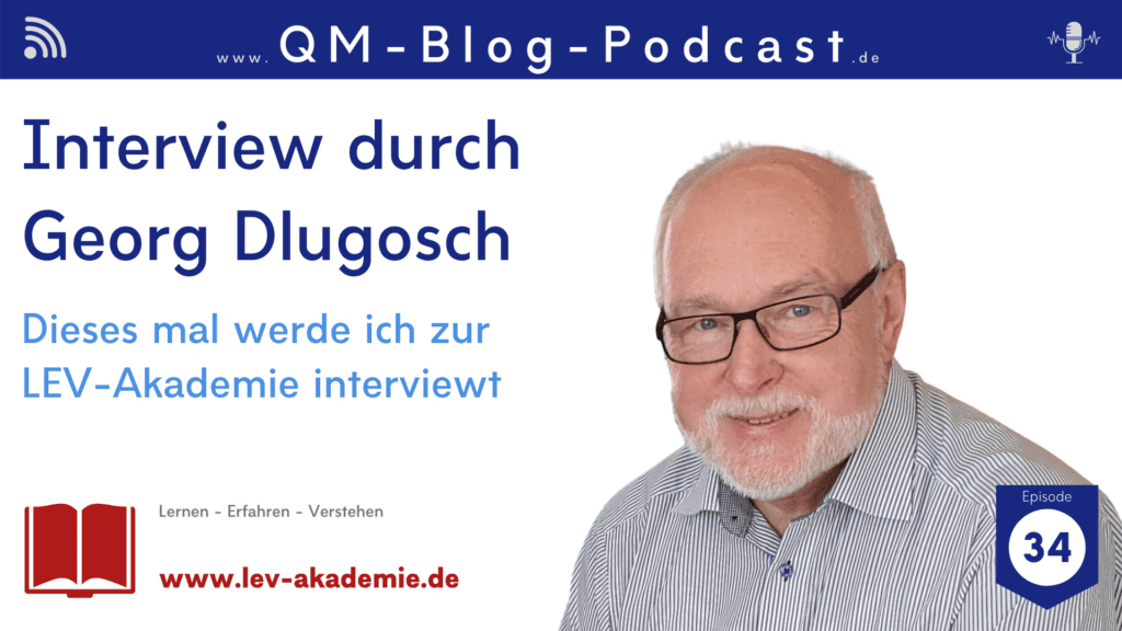 In dieser Episode des QM-Blog-Podcasts interviewt Georg mich (Stephan Joseph) zum Thema Online-Videotrainings.