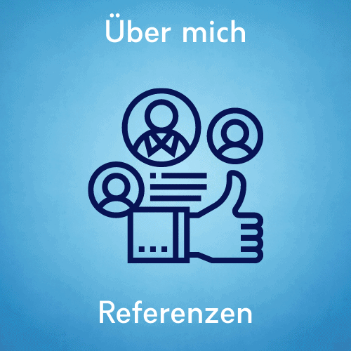 Über mich - Referenzen