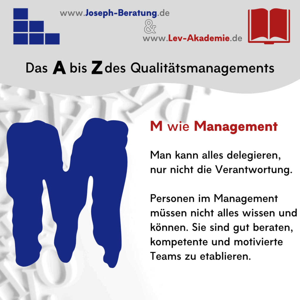 M - Das A bis Z des Qualitätsmanagements - 26 QM-Impulse