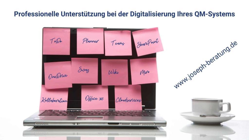 Professionelle Unterstützung bei der Digitalisierung von QM-Systemen.