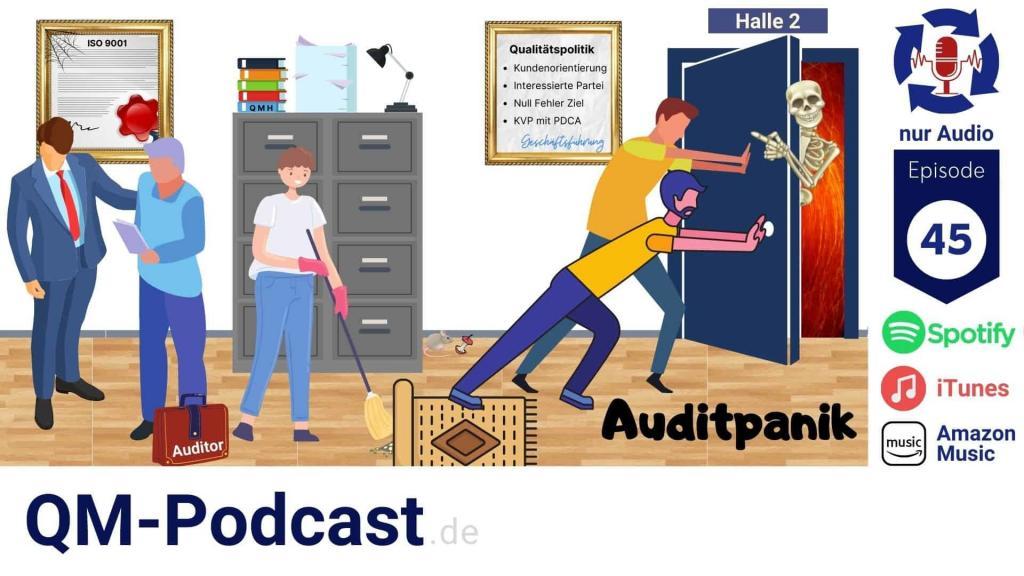 In dieser Episode „Auditpanik“ geht es um die Vorbereitung auf Zertifizierungsaudits.