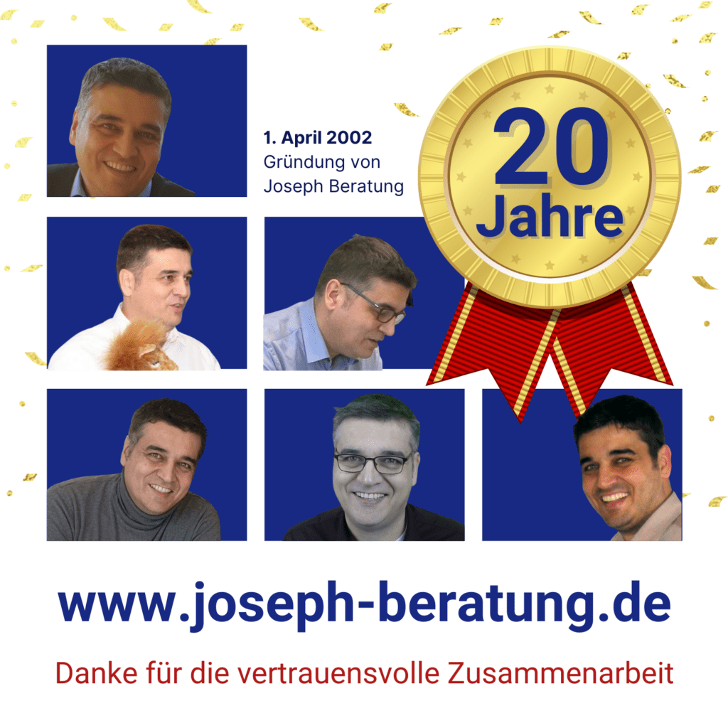 20 Jahre Joseph Beratung