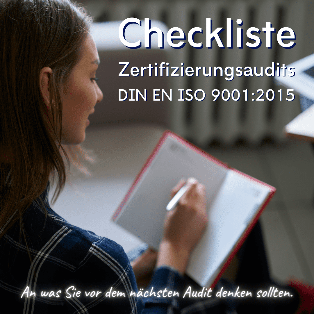 Cover Bild - ISO 9001 Checkliste