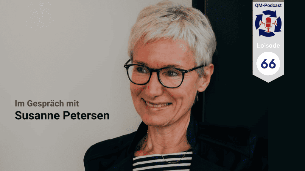 QM-Podcast Coverbild von Susanne Petersen