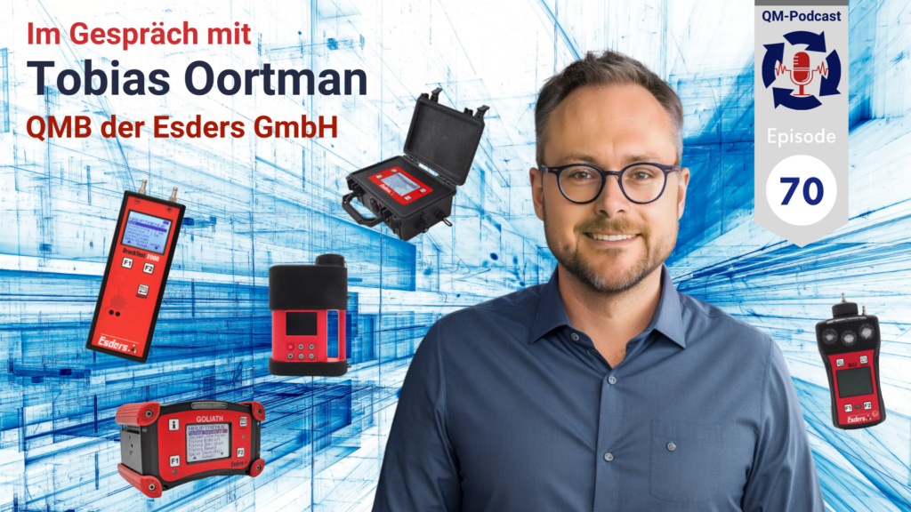 Was hat die aktuelle Entwicklung der KI mit der Zukunft von QM-Systemen zu tun? QM-Podcast Episode mit Tobias Oortman.