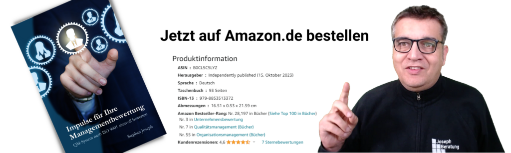 Impulse für Ihre Managementbewertung - Jetzt auf Amazon.de bestellen.