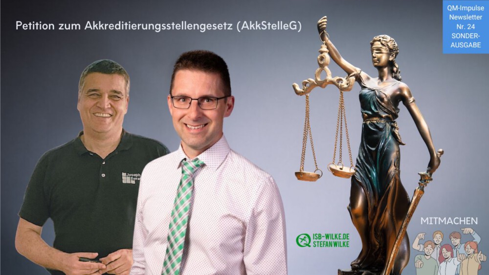 Bitte um Unterstützung der Petition zum Akkreditierungsstellengesetz